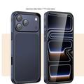 iPhone 18 Pro Max Metal Bumper with Raised Edges - Blue