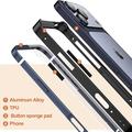 iPhone 18 Pro Max Metal Bumper with Raised Edges - Orange