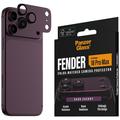iPhone 18 Pro Max PanzerGlass Fender Camera Protector - Dark Cherry