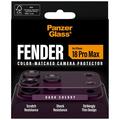 iPhone 18 Pro Max PanzerGlass Fender Camera Protector - Dark Cherry
