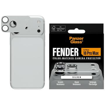 iPhone 18 Pro Max PanzerGlass Fender Camera Protector - Silver