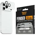 iPhone 18 Pro Max PanzerGlass Fender Camera Protector - Silver