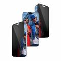 iPhone 18 Pro Max PanzerGlass Ultra-Wide Fit EasyAligner 2-Way Privacy Screen Protector - 9H - Black Edge