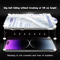 iPhone 18 Pro Max Privacy Tempered Glass Screen Protector with Automatic Dust Removal Tool - 9H