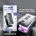 iPhone 18 Pro Max Privacy Tempered Glass Screen Protector with Automatic Dust Removal Tool - 9H