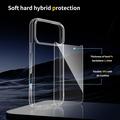 iPhone 18 Pro Max Scratch-Resistant Hybrid Case - Transparent