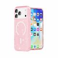 iPhone 18 Pro Max Stylish Glitter Series Hybrid Case - MagSafe Compatible - Pink