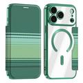iPhone 18 Pro Max Stylish Magnetic Flip Case with RFID Card Slots