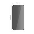 iPhone 18 Pro Max Tech-Protect Glass Spy+ Privacy Tempered Glass Screen Protector - 2 Pcs. - Black