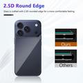 iPhone 18 Pro Max Tempered Glass Back Cover Protector - 9H - 2 Pcs. - Clear