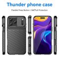 iPhone 18 Pro Max/17 Pro Max Thunder Series TPU Case - Black
