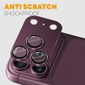 iPhone 18 Pro Northjo Full Protection Matte Metal and Tempered Glass Camera Lens Protector