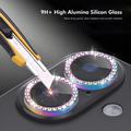 iPhone 18 Pro/18 Pro Max Northjo Rhinestone Camera Lens Protector Set - Purple