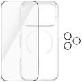 iPhone 18 Pro PanzerGlass Care Flagship 3-in-1 Bundle - Clear