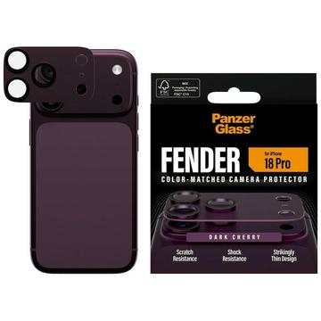 iPhone 18 Pro PanzerGlass Fender Camera Protector - Dark Cherry