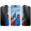 iPhone 18 Pro PanzerGlass Ultra-Wide Fit w. FastFit In-A-Box 2-Way Privacy Screen Protector - 9H - Black Edge