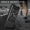 iPhone 18 Pro Rotary Ring Hybrid Case with Camera Shield