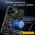 iPhone 18 Pro Rotary Ring Hybrid Case with Camera Shield