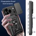 iPhone 18 Pro Rotary Ring Hybrid Case with Camera Shield