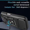 iPhone 18 Pro Rotary Ring Hybrid Case with Camera Shield