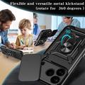 iPhone 18 Pro Rotary Ring Hybrid Case with Camera Shield