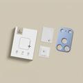 iPhone 18 Pro Tech-Protect Camalloy Fit+ Aluminum Camera Protector - Light Blue