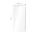 iPhone 18 Pro Tech-Protect Easy Set+ Tempered Glass Screen Protector - 9H - 3 Pcs.