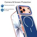 iPhone 18 Pro Two-Tone Hybrid Case - MagSafe Compatible - Blue