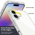 iPhone 18 Scratch-Resistant Hybrid Case - Transparent