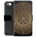 iPhone 5/5S/SE Premium Wallet Case - Mandala