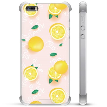 iPhone 5/5S/SE Hybrid Case - Lemon Pattern