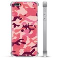 iPhone 5/5S/SE Hybrid Case - Pink Camouflage