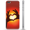 iPhone 5/5S/SE TPU Case - Heart Silhouette