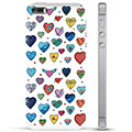 iPhone 5/5S/SE TPU Case - Hearts