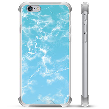 iPhone 6 / 6S Hybrid Case - Blue Marble