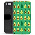 iPhone 6 Plus / 6S Plus Premium Wallet Case - Avocado Pattern
