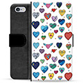 iPhone 6 Plus / 6S Plus Premium Wallet Case - Hearts