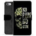 iPhone 6 Plus / 6S Plus Premium Wallet Case - No Pain, No Gain