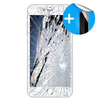 iPhone 6 LCD Screen Repair with Screen Protector - White
