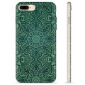iPhone 7 Plus / iPhone 8 Plus TPU Case - Green Mandala