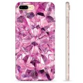 iPhone 7 Plus / iPhone 8 Plus TPU Case - Pink Crystal