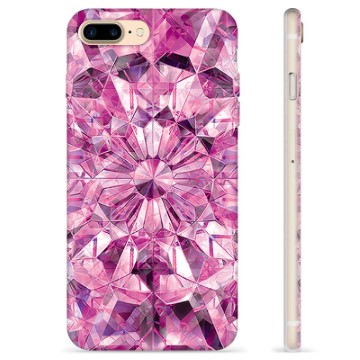 iPhone 7 Plus / iPhone 8 Plus TPU Case - Pink Crystal