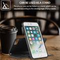 iPhone 7 Plus/8 Plus Vintage 2-in-1 Wallet Case with Removable Cover - Black