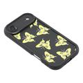 iPhone Air Butterfly Print TPU Case - Yellow / Black