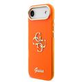 iPhone Air Guess IML 4G Script Metal Logo Case - Orange