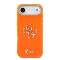 iPhone Air Guess IML 4G Script Metal Logo Case - Orange