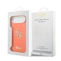 iPhone Air Guess IML 4G Script Metal Logo Case - Orange