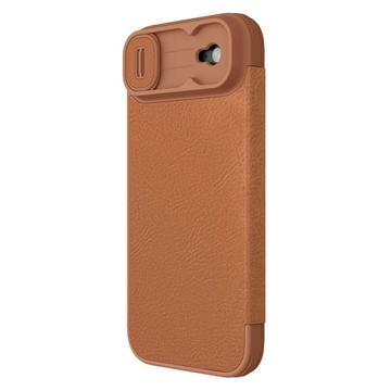 iPhone Air Nillkin Qin Pro Flip Case - Brown