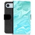 iPhone Air Premium Wallet Case - Blue Marble