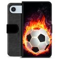 iPhone Air Premium Wallet Case - Football Flame